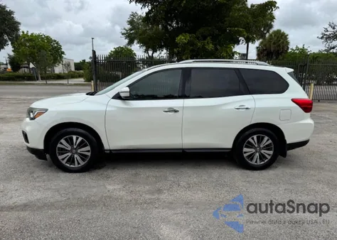 2017 Nissan Pathfinder S from USA, damaged, VIN 5N1DR2MM1HC627750